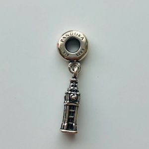 Authentic Pandora silver Big Ben London charm